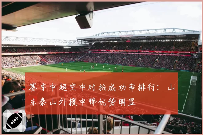 赛季中超空中对抗成功率排行：山东泰山外援中锋优势明显